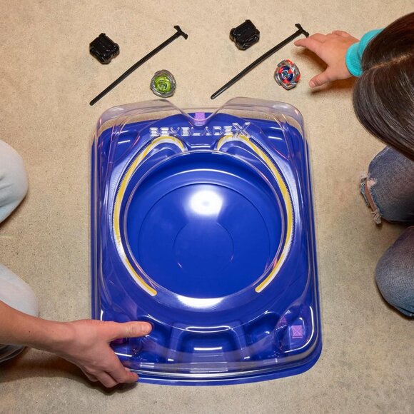NEW Beyblade X Drop Attack Battle Set with Beystadium Arena 2 Takara Tomy Tops & - Picture 5 of 10